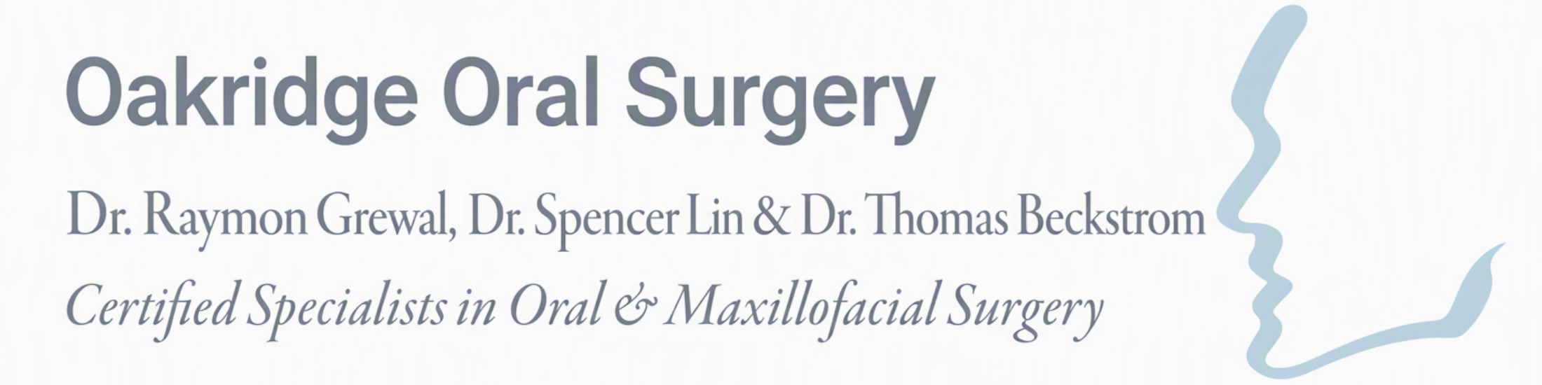 Link to Oakridge Oral Surgery home page